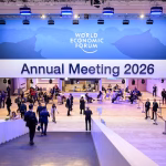 The venue of the 56th annual World Economic Forum (WEF) meeting in Davos, Switzerland, January 22, 2026. REUTERS/Romina Amato